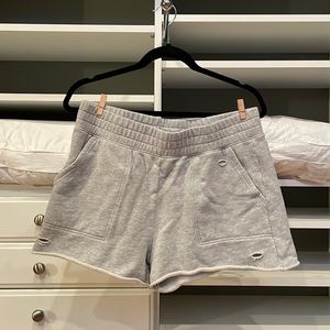 Aerie gray sweat shorts